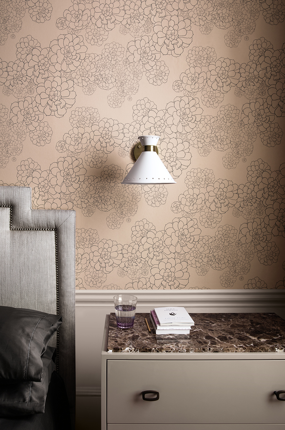 Обои Paint and Paper Library Tresco Aeonium Temple 0393AETEMPL фото в интерьере